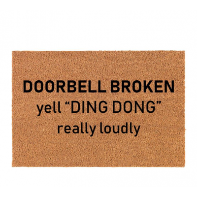 Tapis Entrée Doorbell Broken